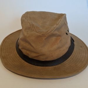 🎣 Filson Tin Cloth Packer hat